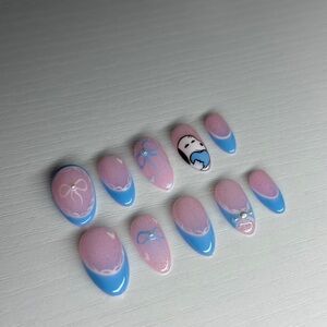 Snoopy press on nails